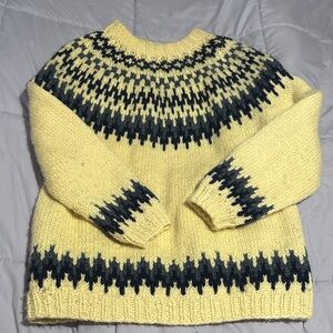 Icelandic wool Crewneck Sweater